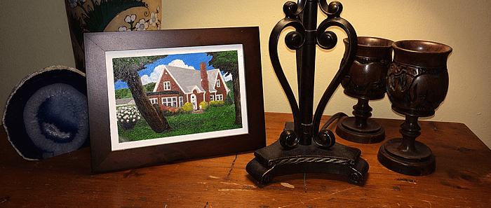 Home Painting Displayed