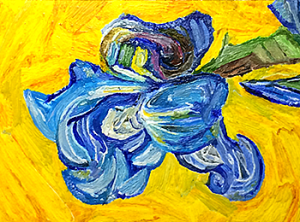 fr van Gogh Irises