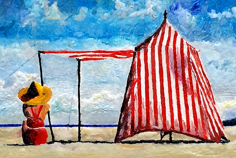On My Beach - detail