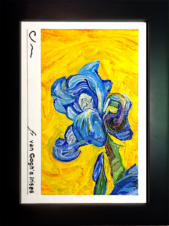 fr van Gogh's Irises