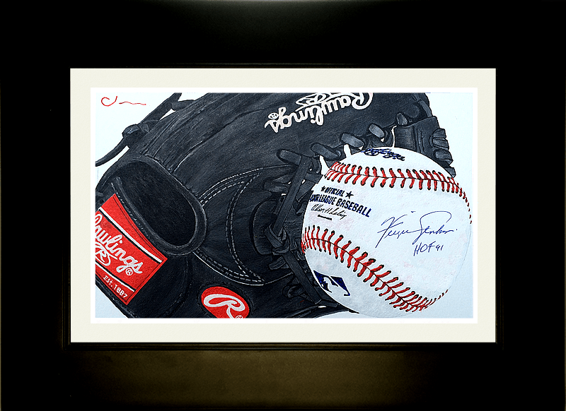 ball and glove (signed)