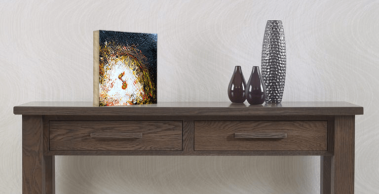 Creation - the first note (displayed)