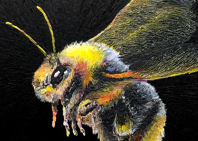 Small Bee - detail