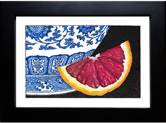 Ming Vase and Blood Orange