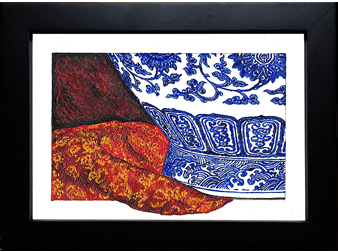 Ming Vase And Imperial Robe