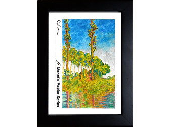 from Monet's Poplar Series