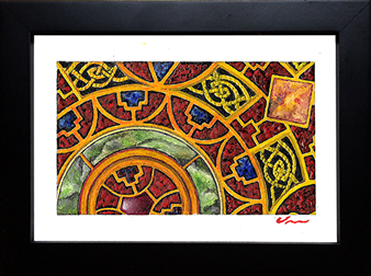 Anglo Saxon Round Brooch small