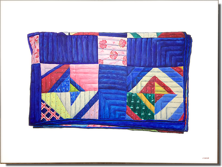 Grandmother's Quilt Folded